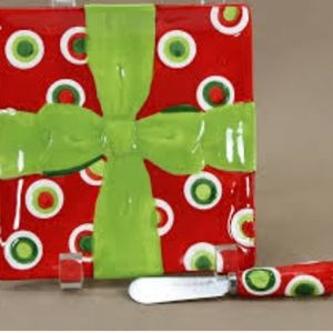 SNACK PLATE & SPEADER